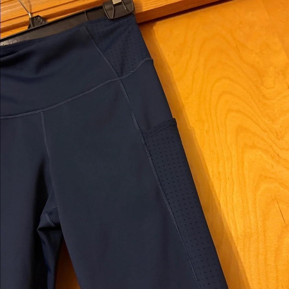 Brooks Navy Capris